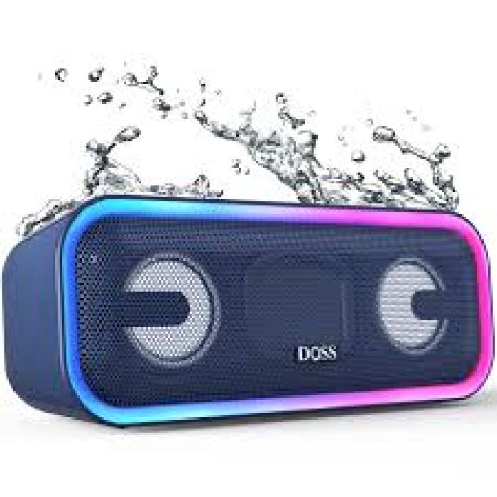 Loa bluetooth DOSS BT-10 chống nước, đèn RGB,TWS kết nối 2 loa, 20w - Ảnh 3