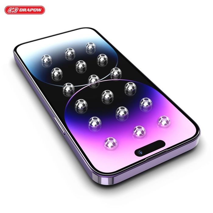 Kính cường lực tự lấy bụi tự dán KingKong Drapow 0.33mm TD17 - Ảnh 4