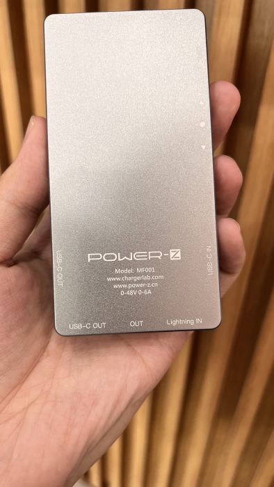 Máy đo kiểm tra sạc & cáp xịn 2 in 1 hãng POWER-Z - Ảnh 7