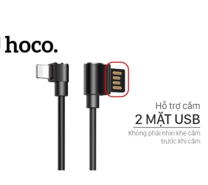 Cáp sạc HOCO Long roam Lightning U37 1.2m - Ảnh 3
