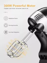 Máy trộn / nhào bột , đánh trứng 2 trong 1 hãng AICOK ( thương hiệu UK )