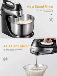 Máy trộn / nhào bột , đánh trứng 2 trong 1 hãng AICOK ( thương hiệu UK )