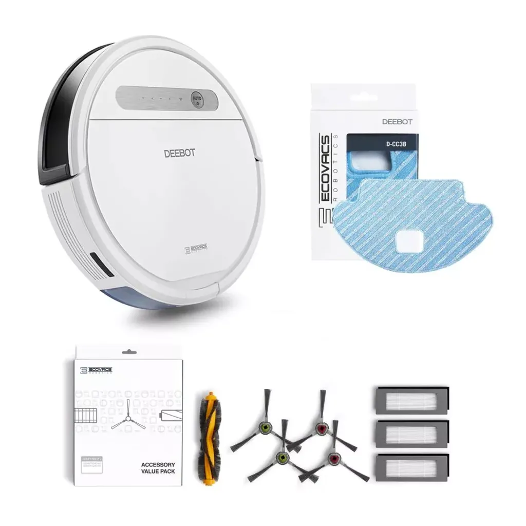 Robot hút bụi lau nhà Ecovacs Deebot OZMO 610 - bản quốc tế - Ảnh 3