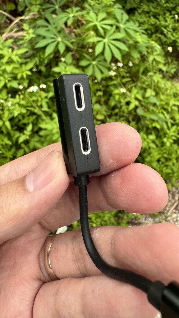 Jack chia cổng Lightning Phone ra 2 cổng Lightning hãng DIVI iKey - vừa sạc vừa nghe nhạc - Ảnh 6