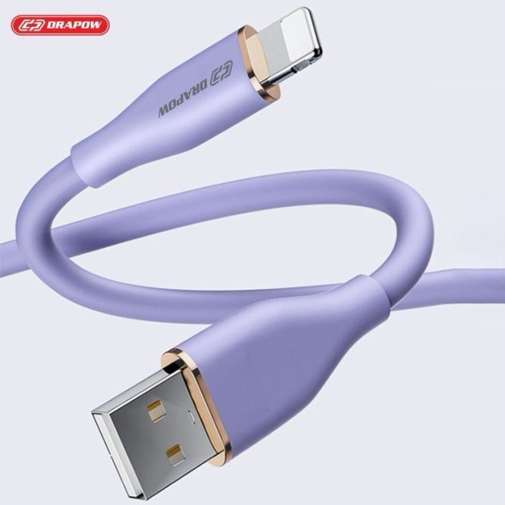 Dây cáp sạc iPhone Drapow CS01 , Chân A to L , chất liệu cao su non - Ảnh 6