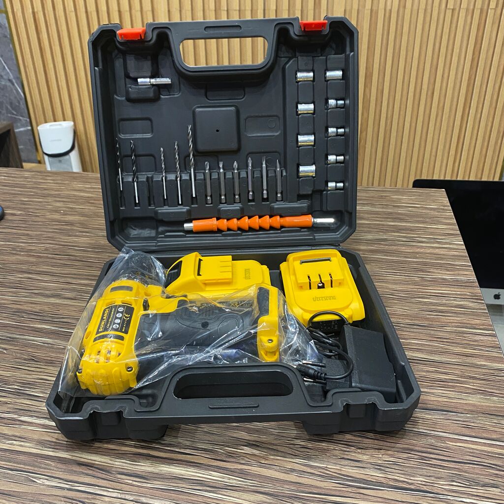 Máy khoan & vặn vít không dây hãng DUNLANDI , 2 pin rời - Ảnh 6