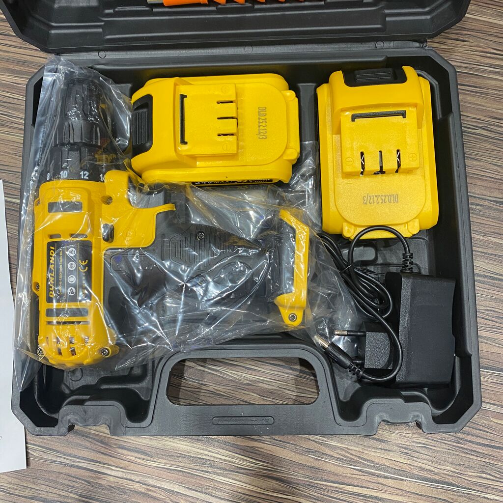 Máy khoan & vặn vít không dây hãng DUNLANDI , 2 pin rời - Ảnh 8