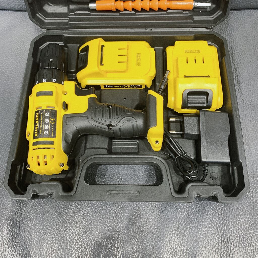 Máy khoan & vặn vít không dây hãng DUNLANDI , 2 pin rời - Ảnh 2