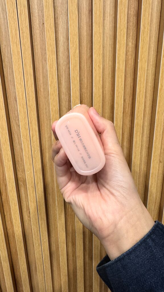 Tăm nước hãng D3IN MS18 - ngăn chứa nước gập gọn được , kèm 2 đầu phun, tặng túi đựng. - Ảnh 8