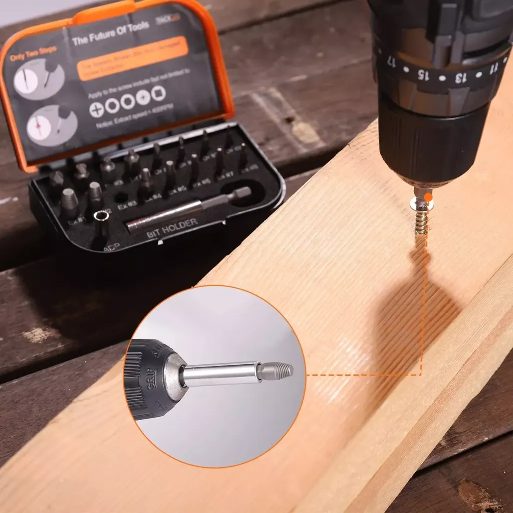 Bộ tháo vít 18 món Hãng TackLife DSE01 ( Đức ) - Ảnh 3