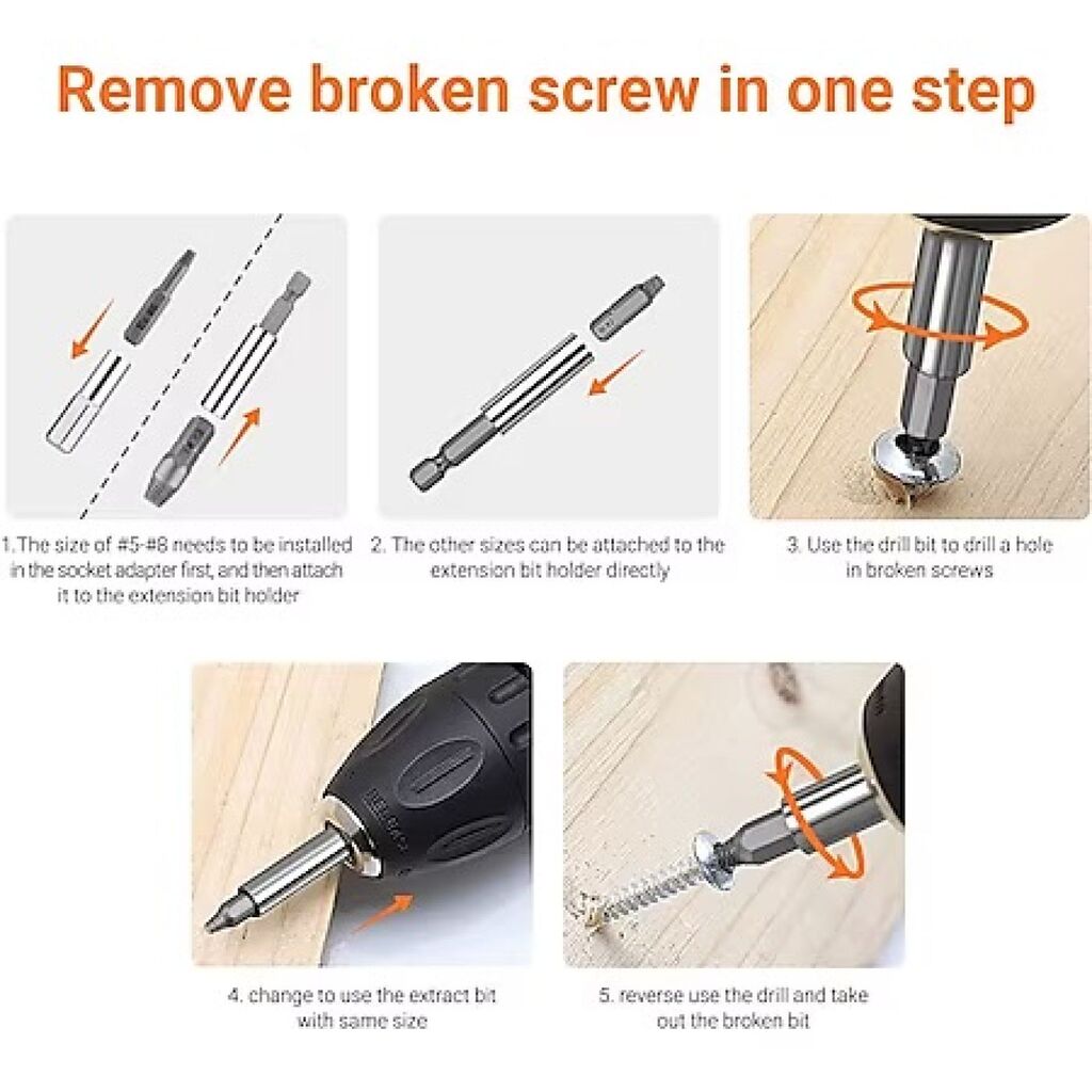 Bộ tháo vít 18 món Hãng TackLife DSE01 ( Đức ) - Ảnh 4