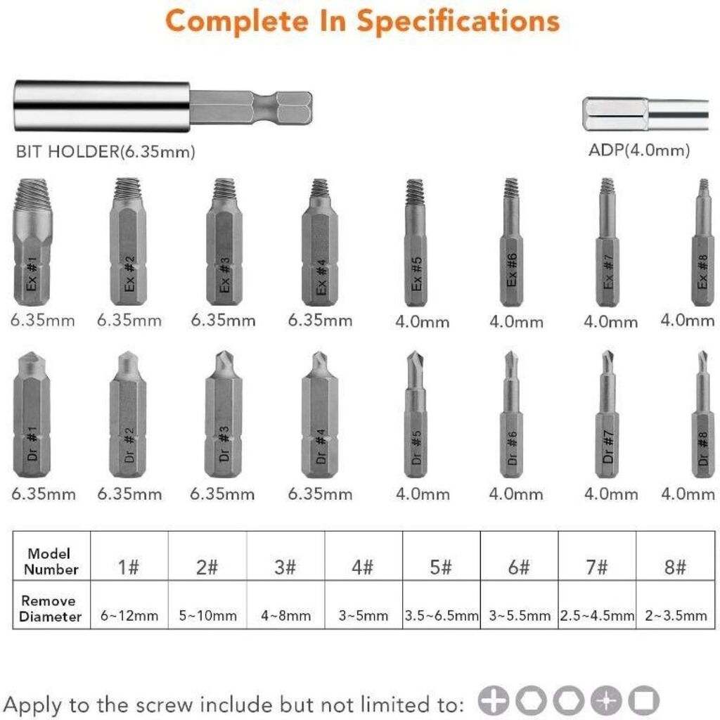 Bộ tháo vít 18 món Hãng TackLife DSE01 ( Đức ) - Ảnh 6