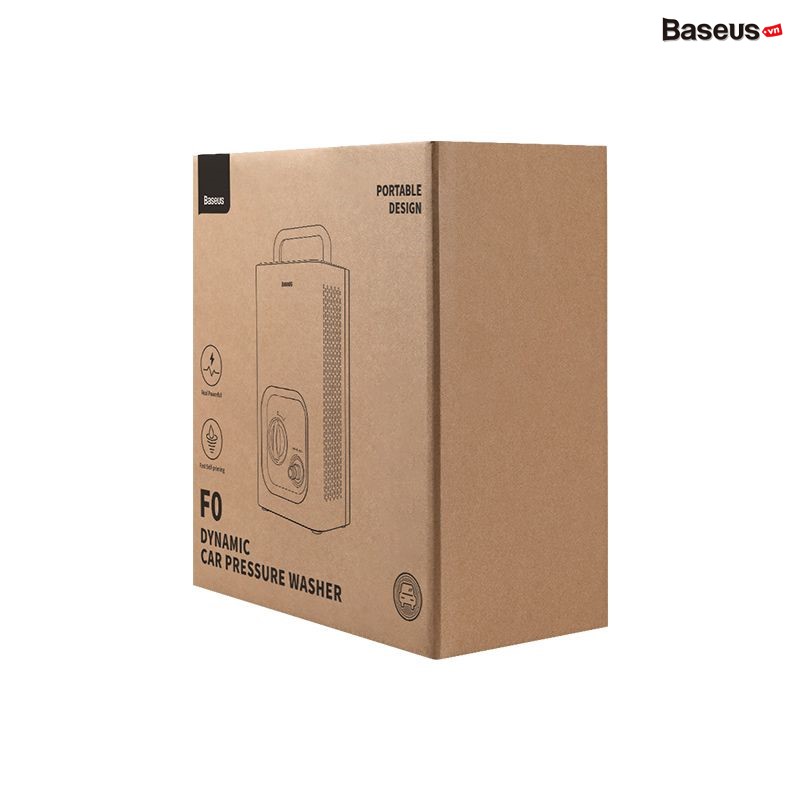 Máy rửa xe di động hãng BASEUS F0 Car Pressure Washer CN - Ảnh 8