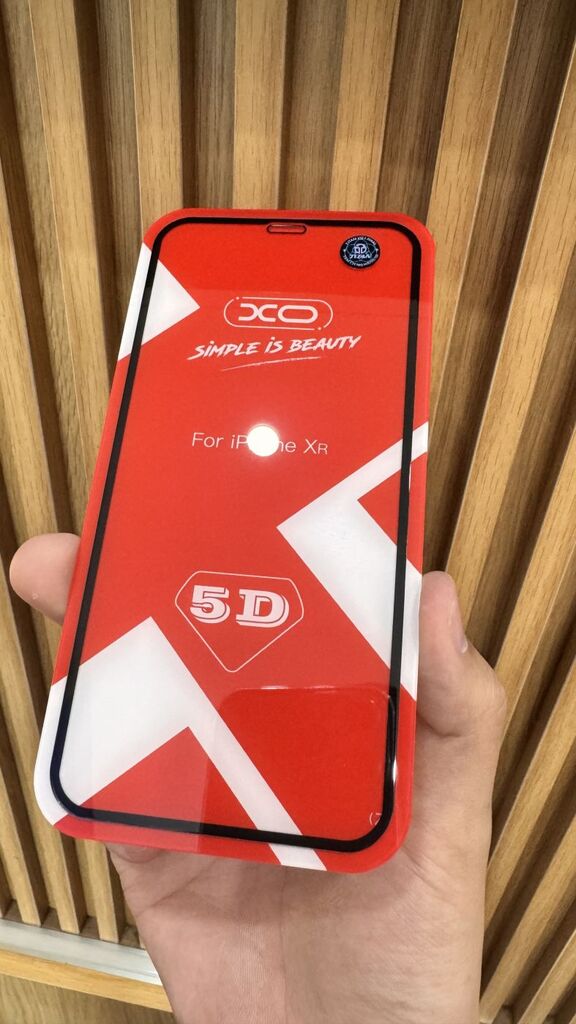 Kính cường lực iPhone hãng XO , hàng fullbox , kèm bộ phụ kiện hỗ trợ dán - Ảnh 5