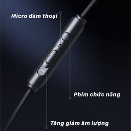 Tai nghe dây 3.5mm hãng Drapow M20 - có Mic & phím chỉnh volume