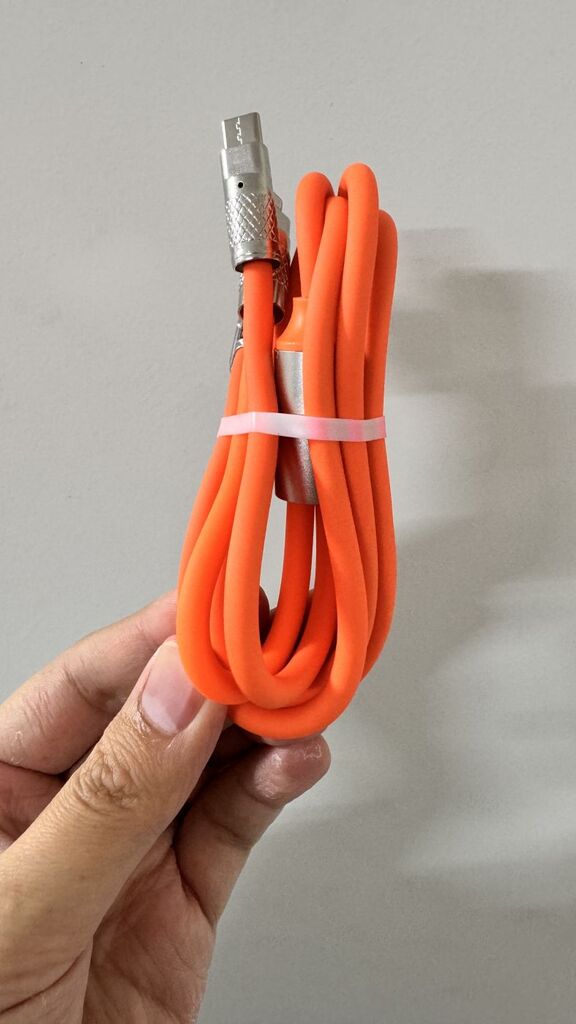 Cáp sạc USB 2 đầu iPhone Lightning & Type-C ( dây béo ) - Ảnh 3