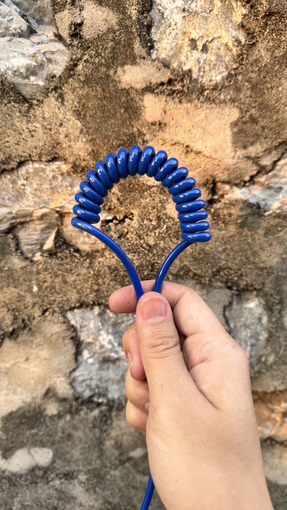 Dây cáp sạc Type-C lò xo hãng Freecharge ( Nội địa Trung , ko hộp ) dây siêu to. - Ảnh 4