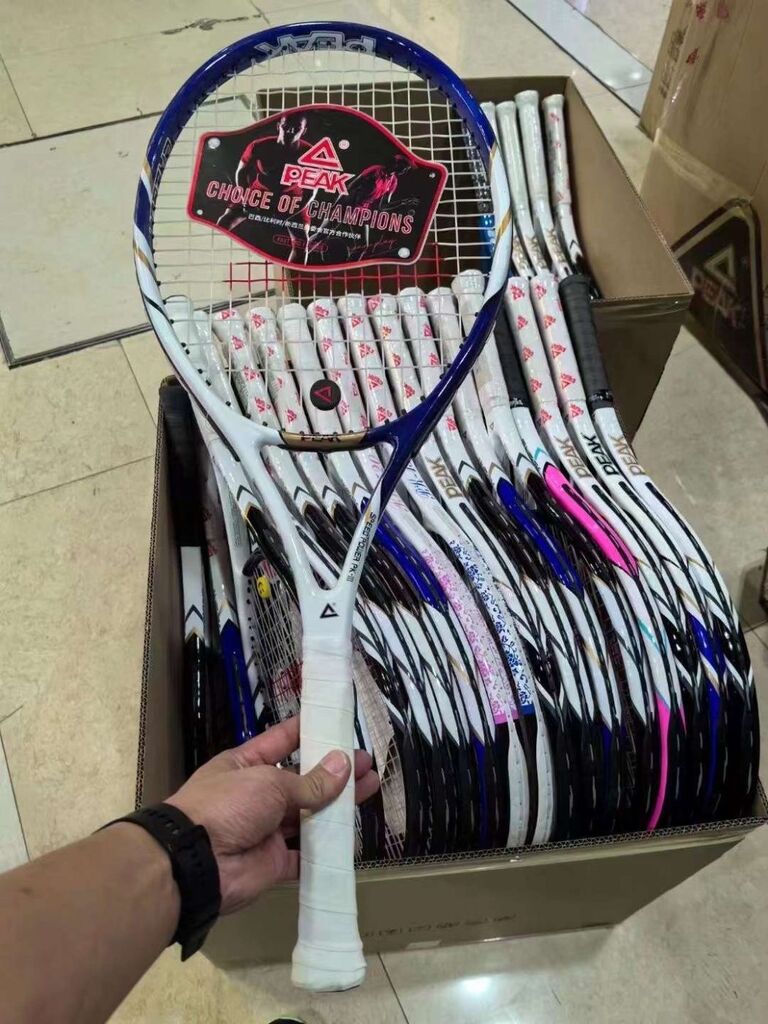 Vợt Tennis chính hãng PEAK , thân Carbon , nhẹ 280gram , - hàng trưng bày. - Ảnh 2