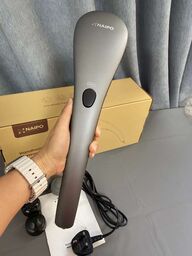 Máy Massage cầm tay NAIPO MGPC-5000 ( thuộc Aukey - Đức), đầu bi xoay nóng