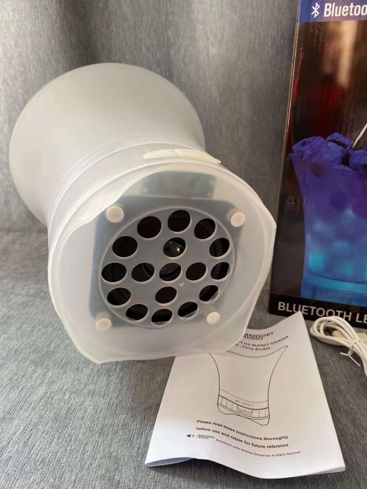 Loa Bluetooth Mansory Audio Party Bucket - làm bình đựng đá , đựng rượu được - Ảnh 7