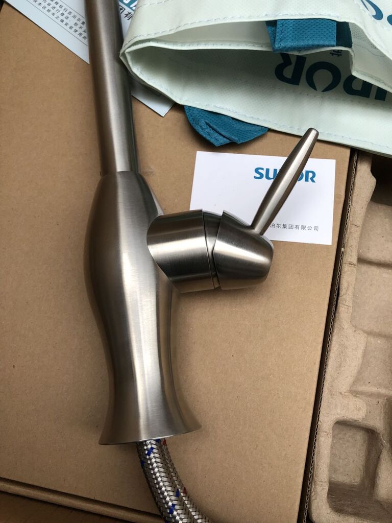 Vòi rửa bát hãng SUPOR 329-LS có nóng lạnh , inox 304 - Ảnh 3