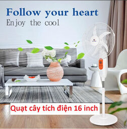 Quạt cây tích điện 16 inch chính hãng Easy Power EP-3616 (không bao gồm acquy…