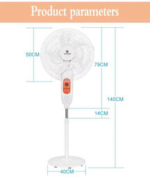 Quạt cây tích điện 16 inch chính hãng Easy Power EP-3616 (không bao gồm acquy…