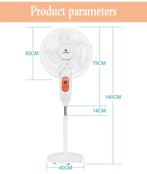 Quạt cây tích điện 16 inch chính hãng Easy Power EP-3616 (HỘP XẤU) - Ảnh 3