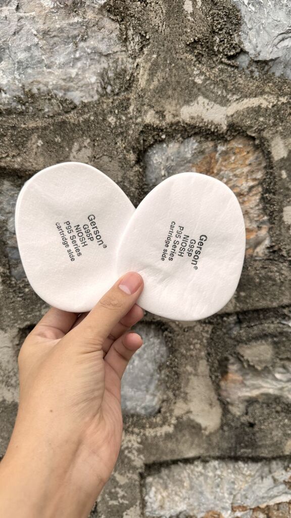 50 chiếc Màng lọc thay thế cho mặt nạ phòng độc Gerson (hàng xuất Mỹ )