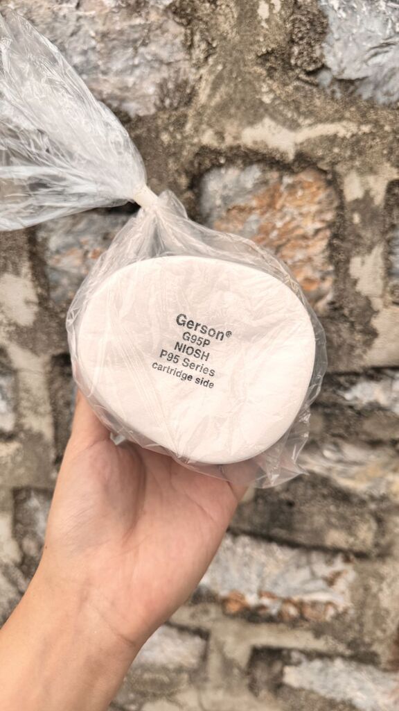 50 chiếc Màng lọc thay thế cho mặt nạ phòng độc Gerson (hàng xuất Mỹ ) - Ảnh 2