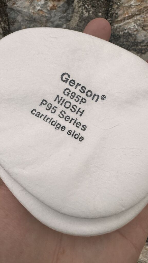 50 chiếc Màng lọc thay thế cho mặt nạ phòng độc Gerson (hàng xuất Mỹ ) - Ảnh 5