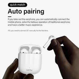 (kiệt pin, tặng kèm pin thay )Tai nghe Bluetooth TWS hãng LeTV L18 , sạc không…