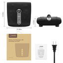 Máy massage chân bi đá nóng chính hãng NAIPO MGF-50177( điện 110v - có tặng kèm adapter 110v) - Ảnh 8