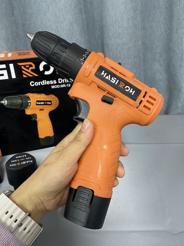 Máy khoan bắt vít cầm tay 12V NASIRON NR-12 kèm 2 Pin - Ảnh 3