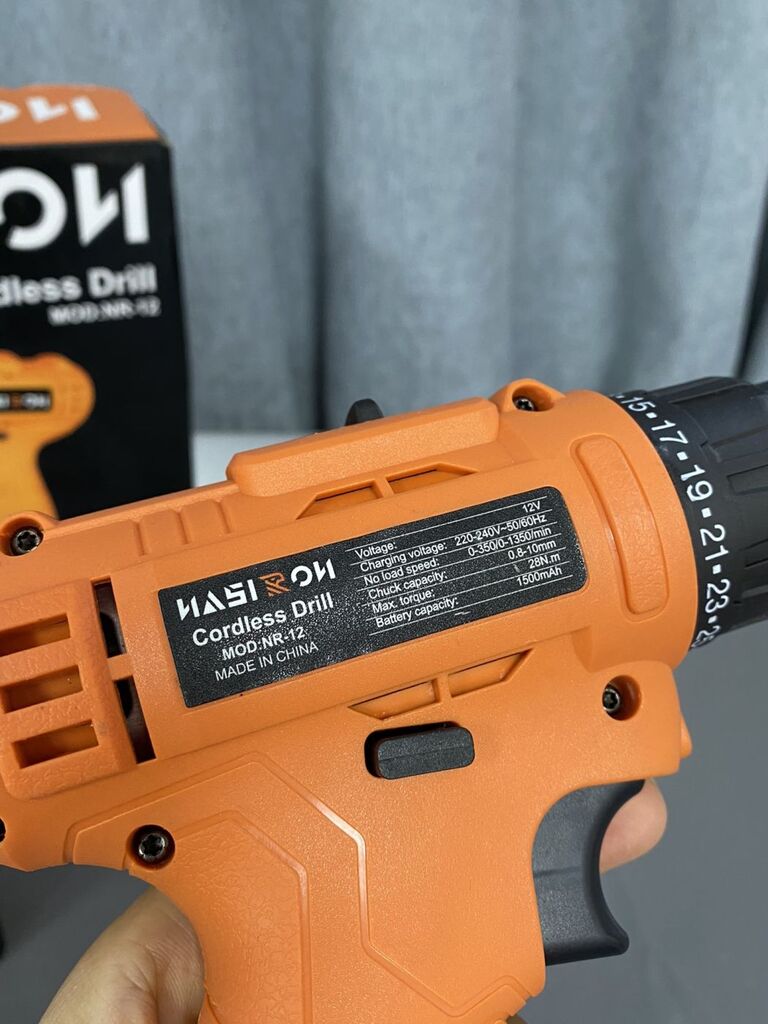 Máy khoan bắt vít cầm tay 12V NASIRON NR-12 kèm 2 Pin - Ảnh 5