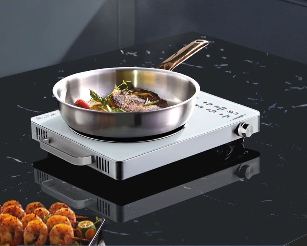 Bếp Hồng Ngoại Đa Năng hãng TINGBAR mặt kính ,Cảm Ứng, Công Suất 2200w,Hẹn Giờ