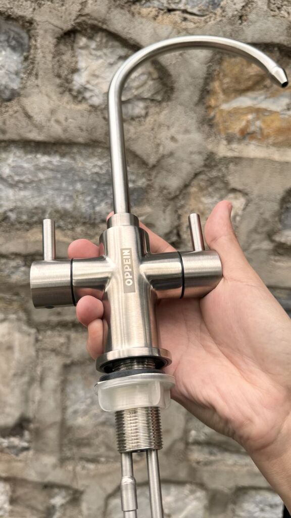 Vòi đôi dành cho Máy lọc nước , chính hãng OPPEIN , dùng được với mọi loại máy lọc nước RO - Ảnh 3