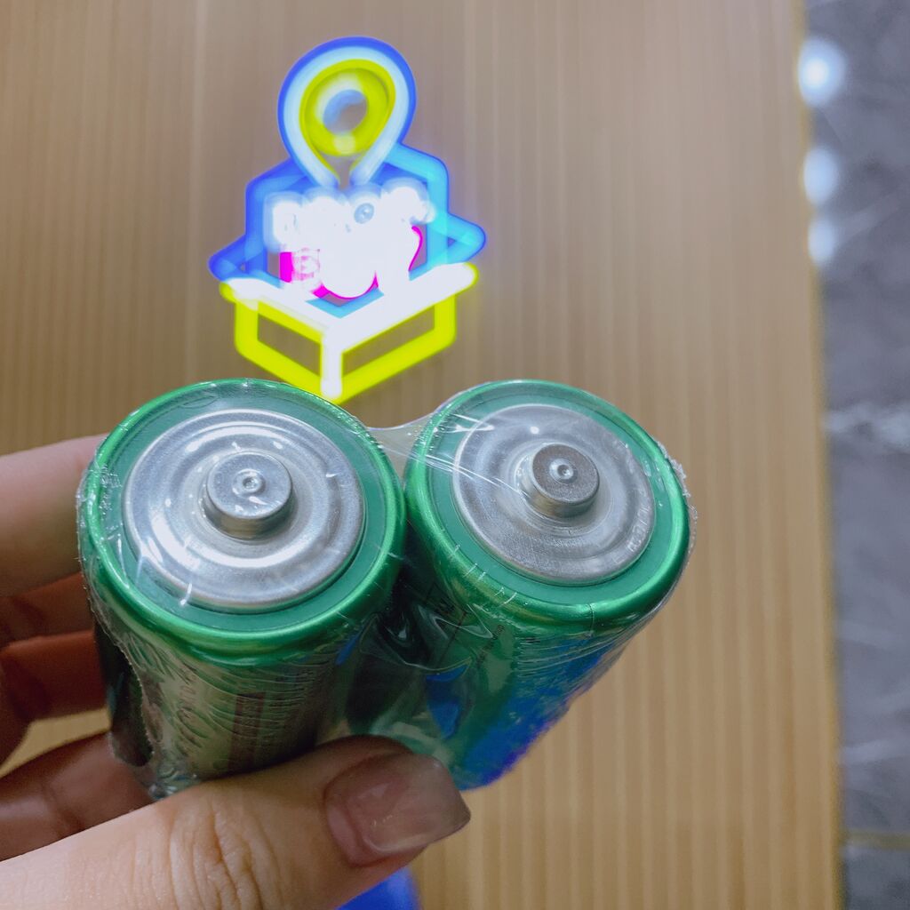 Vỉ 2 viên pin đại R20P hãng GP ( pin khô không chảy nước ) - Ảnh 4