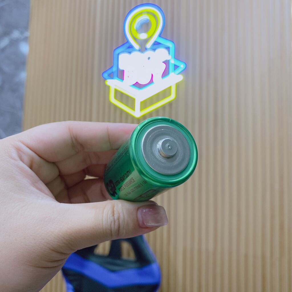 Vỉ 2 viên pin đại R20P hãng GP ( pin khô không chảy nước ) - Ảnh 7