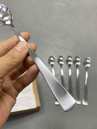 Bộ thìa Amazon Basics 6 món B07GJKFS6J - hàng Mỹ , cực xịn