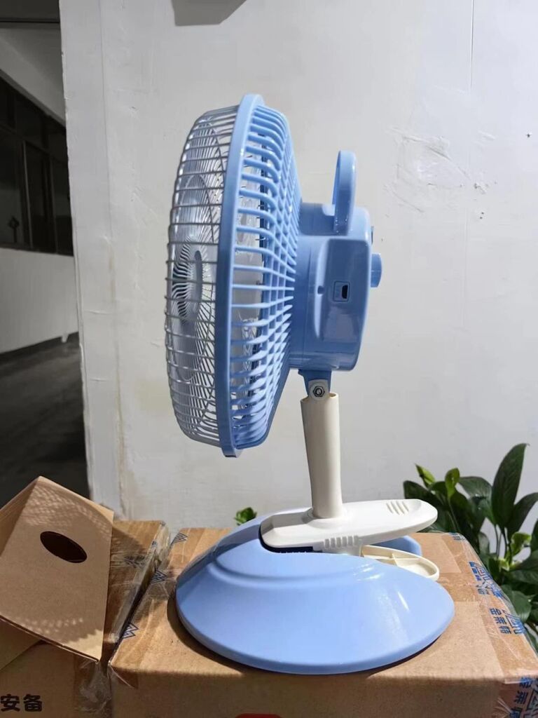 Quạt bàn tích điện Anyby L2909 , pin 4500mAh, chạy được bằng Pin dự phòng , thiết kế có thể kẹp - Ảnh 4