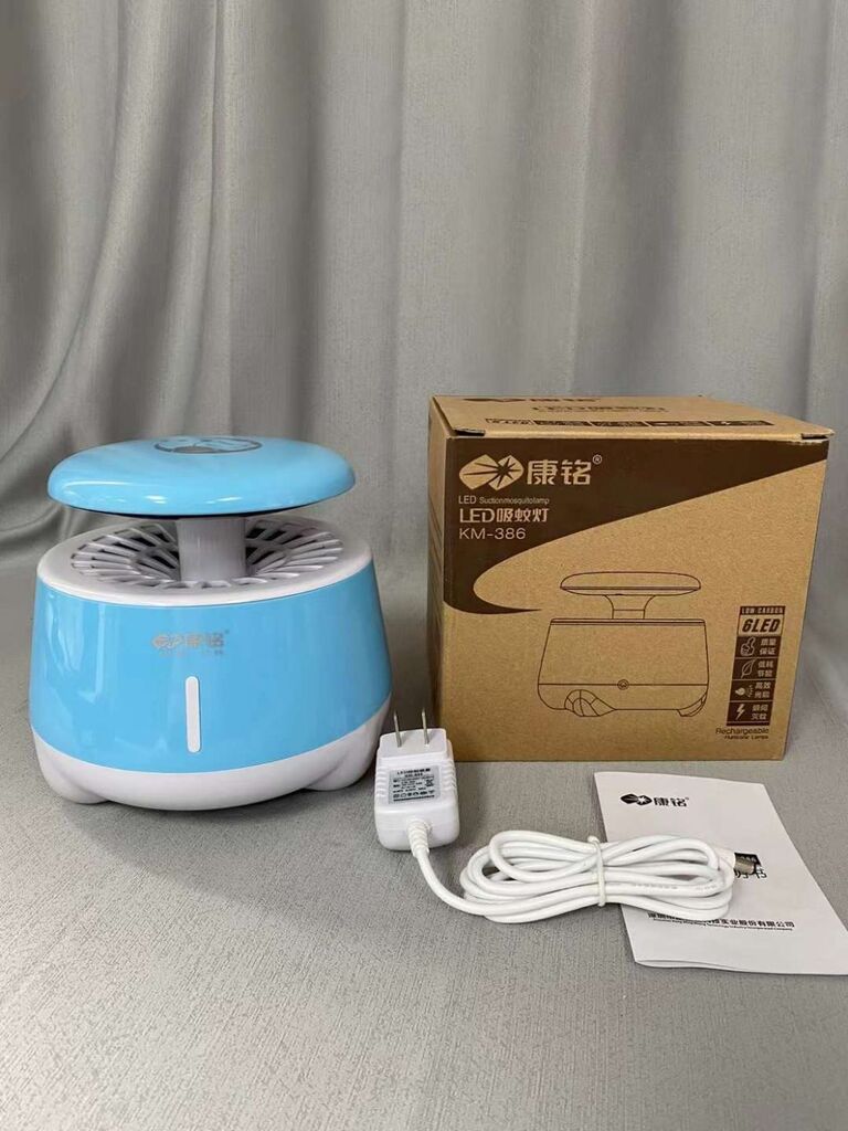 Đèn bắt muỗi KANGMING KM-386, yên tĩnh, không vỉ giật điện - Ảnh 3
