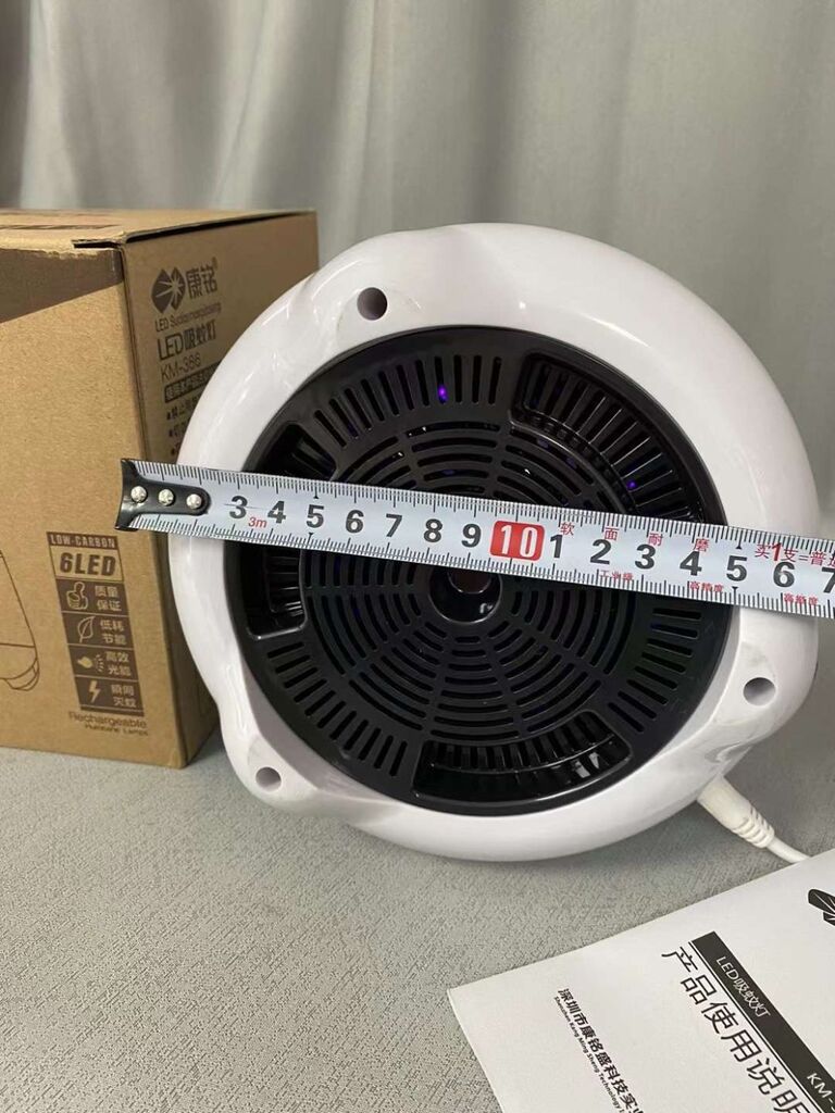 Đèn bắt muỗi KANGMING KM-386, yên tĩnh, không vỉ giật điện - Ảnh 6