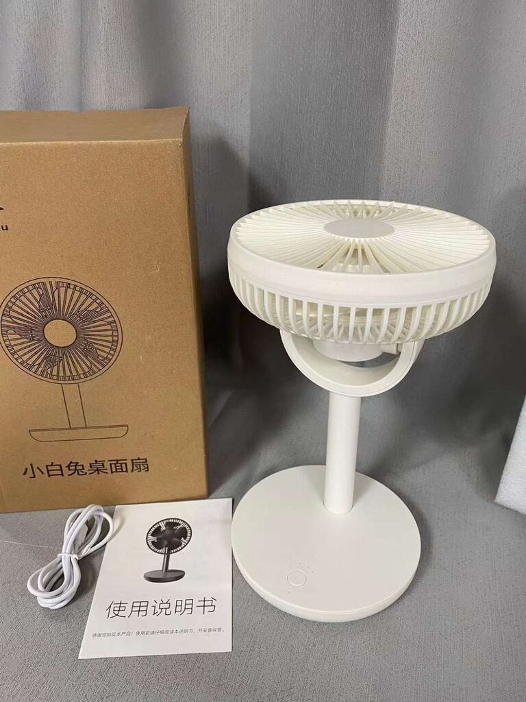 Quạt tích điện để bàn Mini hãng SANBANFU G1 - Ảnh 3