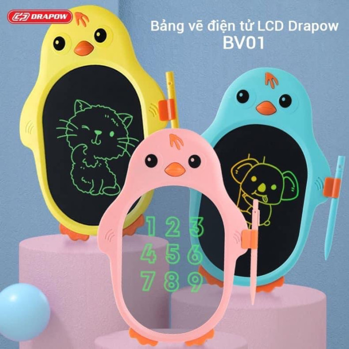 Bảng vẽ tự xoá thông minh DRAPOW BV01 - Ảnh 3